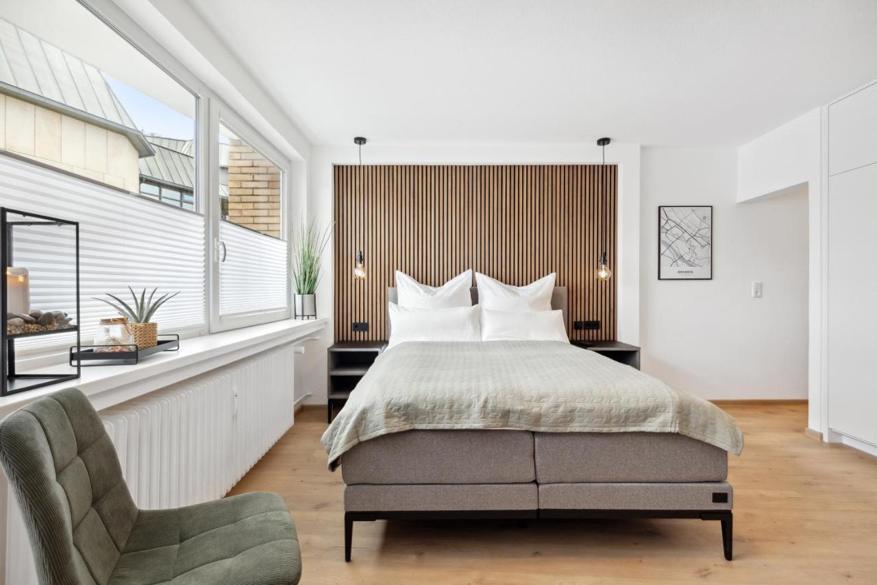 Modernes Studio Am Bremer Dom Mit Balkon Kültér fotó