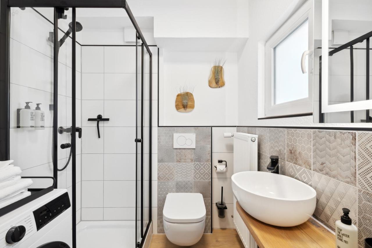 Modernes Studio Am Bremer Dom Mit Balkon Kültér fotó