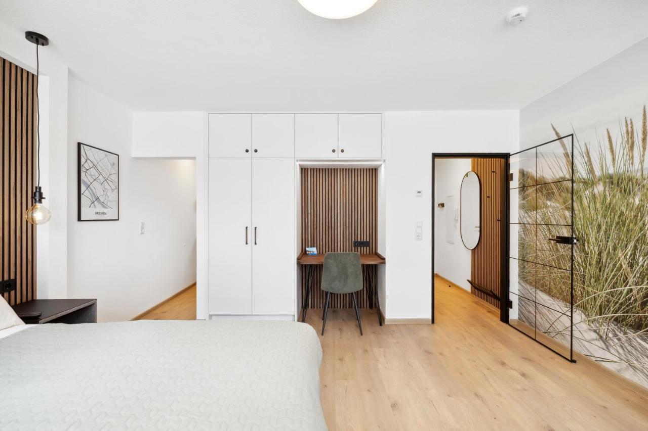 Modernes Studio Am Bremer Dom Mit Balkon Kültér fotó