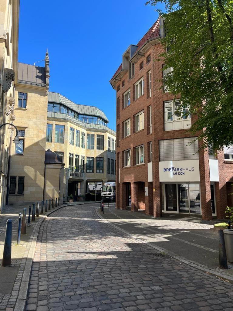 Modernes Studio Am Bremer Dom Mit Balkon Kültér fotó